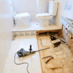 partial bathroom remodel