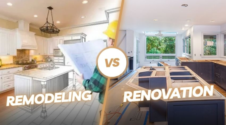 remodeling vs renovation